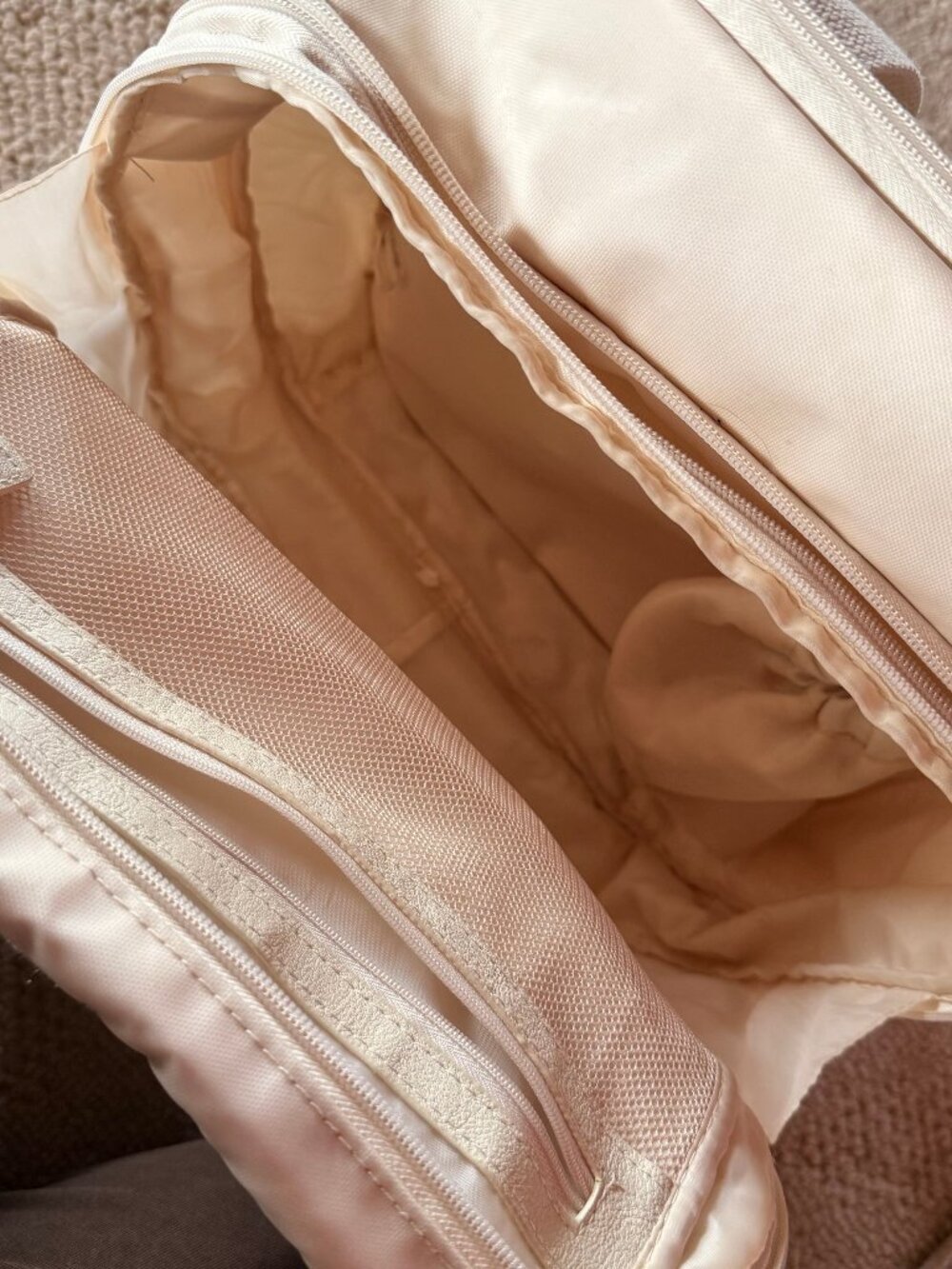 BEIS The Expandable Backpack (Beige) - Picture 11 of 14